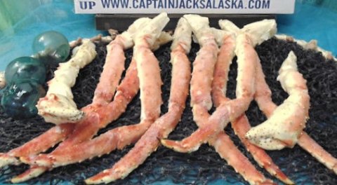 SUPER JUMBO Red King Crab - 10lb. Crab Pack - Priority Overnight Shipping Included!