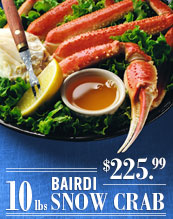 Snow Crab Legs & Claws  - 5 lb. Crab Package - Overnight Shipping Included! Sale -10% off